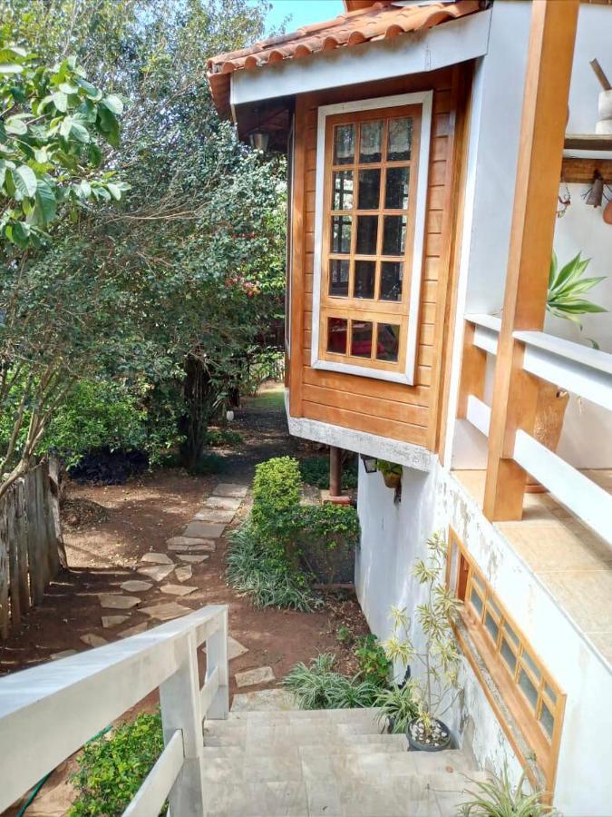 Confortavel Casa De Campo Em Condominio Fechado Águas de Lindóia Dış mekan fotoğraf